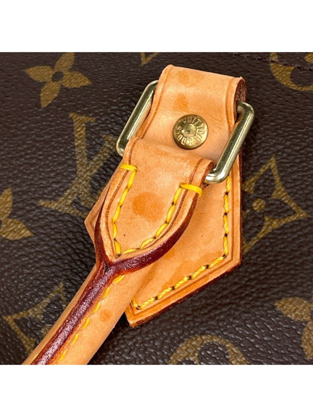 ★SOLD★ Louis Vuitton Speedy 35 Boston Bag Monogram Brown - Picture 8 of 10
